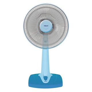 พัดลมตั้งโต๊ะ พัดลมตั้งโต๊ะ 12นิ้ว HATARI T12M1 สีฟ้า พัดลม เครื่องใช้ไฟฟ้า DESK FAN HATARI T12M1 12” CYAN