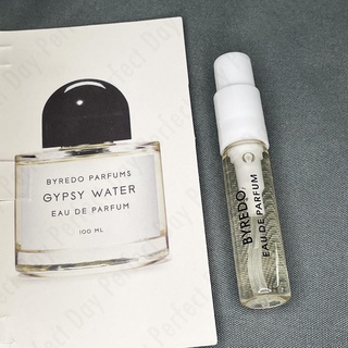 「น้ำหอมขนาดเล็ก」Byredo Gypsy Water, 2008 2ML