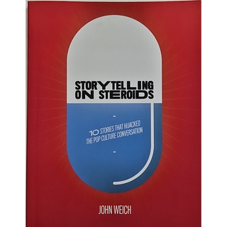 หนังสือ 10เรื่อง วัฒนธรรมประชานิยม ภาษาอังกฤษ STORY TELLING ON STEROIDS 176Page