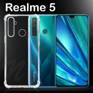 TPUกันกระแทกใส รุ่นRealme5/Realme5i/C3/Realme8/Realme7(5G)/Realme6/Realme6pro/C12/C15/C25/C17/C31/C33/C21/C21Y/C25Y