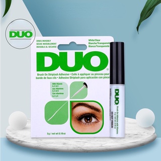 Duo กาวติดขนตาปลอม แบบใส สีดํา 5 กรัม เครื่องมือแต่งหน้า