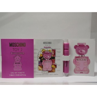 สินค้า Vial ☁️ Moschino 🐻 Bubble Gum EDT 1ml น้ำหอมชนิดพกพา ไวออลแท้💯