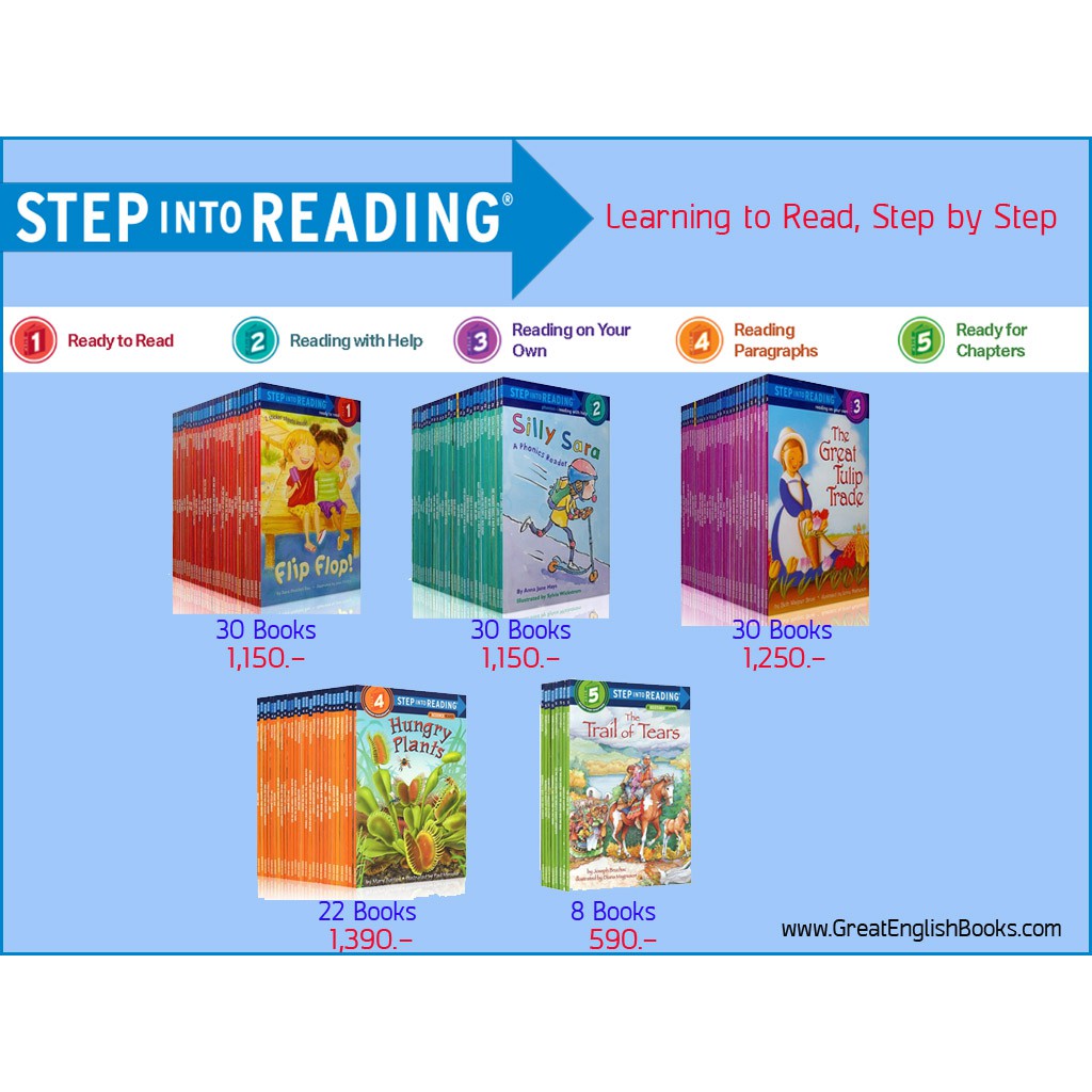 พร้อมส่ง-เซตหนังสือภาษาอังกฤษ-step-into-reading-level-1-30-books-เล่มใหญ่-มีไฟล์เสียงบรรยายให้ครบทั้ง-30