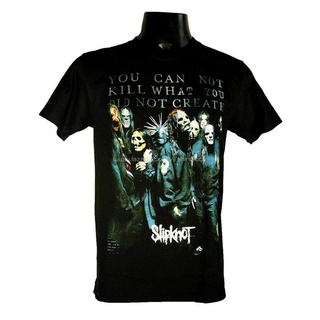 เสื้อยืดผ้าฝ้ายพรีเมี่ยมเสื้อวง SLIPKNOT สลิปน็อต ไซส์ยุโรป เสื้อยืดวงดนตรีร็อค เสื้อร็อค  SKT938 สินค้าในประเทศ