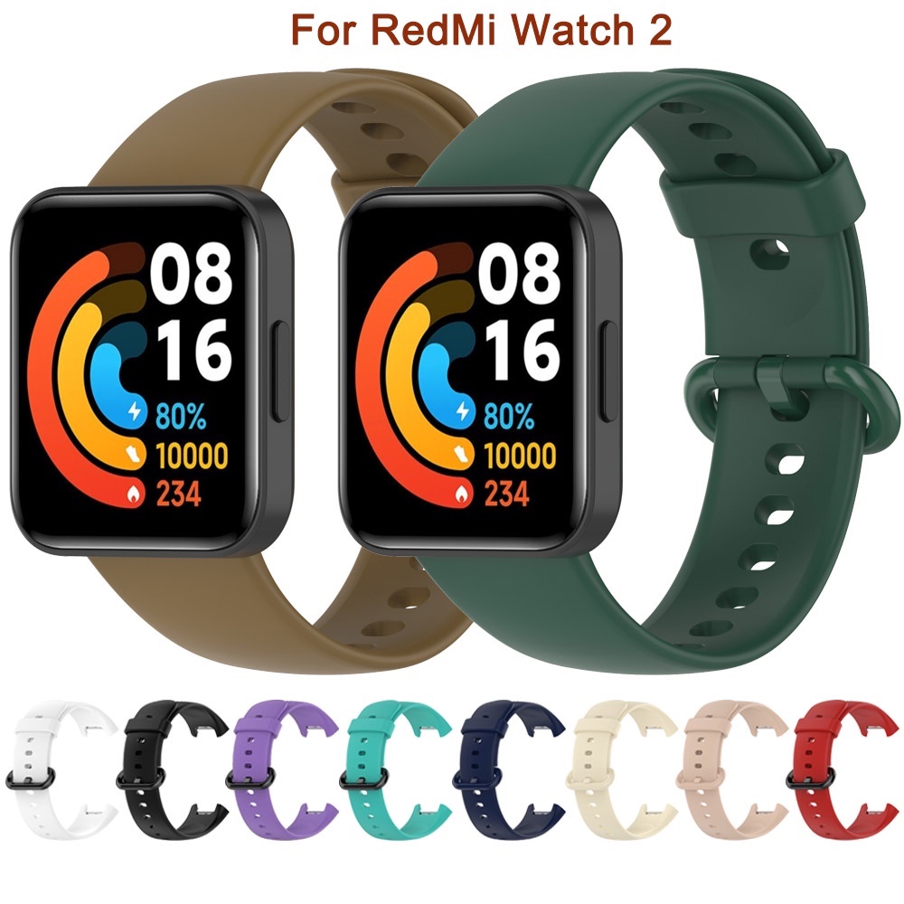 ภาพหน้าปกสินค้าสายนาฬิกาข้อมือสําหรับ Redmi Watch2 สําหรับ Xiaomi Mi Watch2 Lite