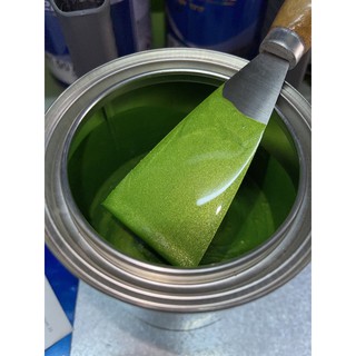สีสเปรย์ 2K สีเขียวมะนาว AWpaint