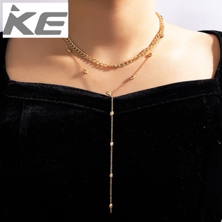 Simple Necklace Long Autumn Necklace Sweater Chain for girls for women low price