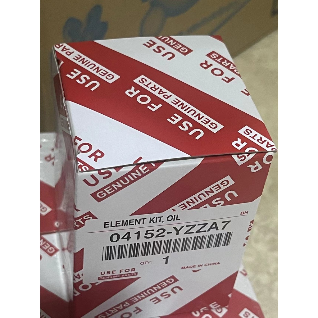 !04152-YZZA7 ไส้กรองน้ำมันเครื่อง Toyota โตโยต้า Altis, Yaris, Vios ...