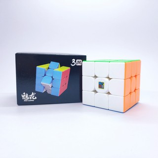 สินค้า รูบิค 3x3 รูบิค แม่เหล็ก รูบิค ของแท้อย่างดี rubik 3x3 Moyu Meilong 3x3 M magnetic cube rubix cube SharkRubik