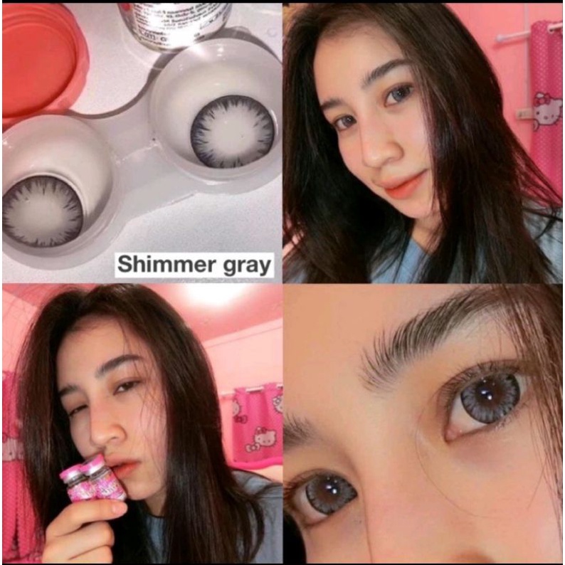 บิ๊กอายคอนแทคเลนส์-shimmer-ตาโต-ไม่มีค่าสายตา