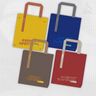 Ambience synesthesia bag กระเป๋าผ้าลดโลกร้อนสะพายข้าง *คละสี คละลาย* กระเป๋าทรงช้อปปิ้ง ถุงกระเป๋าผ้าลดโลกร้อน ถุงใส่ของ