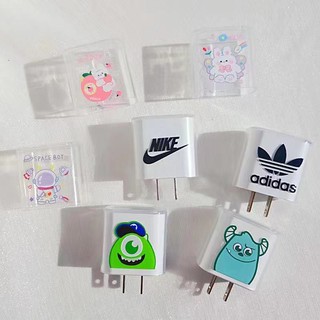 ชุดพันสาย เเละ เคสครอบหัวชาร์จ 18/20w ชุดป้องกันสายชาร์จชุดถนอมสายชาร์จ พร้อมส่ง