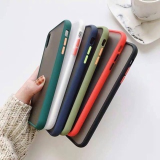 เคสขอบนิ่มหลังแข็งขุ่น For Galaxy A10 A20 A30 A50 A10S A20S A30S A50S A51 A71