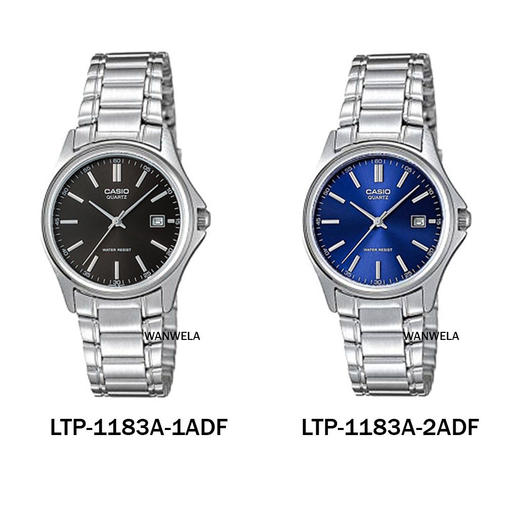 ภาพหน้าปกสินค้าของแท้ นาฬิกาข้อมือ Casio ผู้หญิง รุ่น LTP-1183 (สายสแตนเลส) จากร้าน wanwela.watch บน Shopee