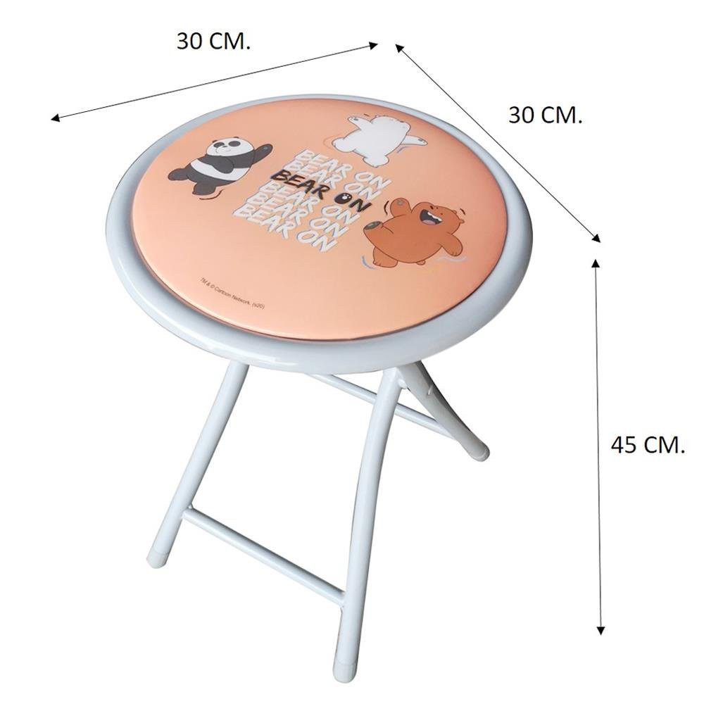 เก้าอี้อเนกประสงค์-เก้าอี้พับกลม-furdini-we-bare-bears-we-813h-สีส้ม-เฟอร์นิเจอร์เอนกประสงค์-เฟอร์นิเจอร์-ของแต่งบ้าน-fo