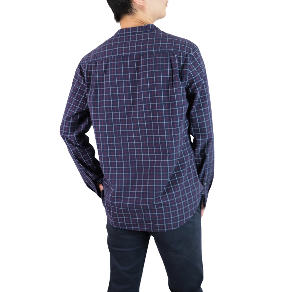 ฺbovy-shirt-เสื้อเชิ้ตคอจีน-bas11247