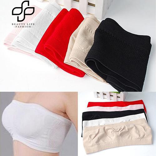 ชุดชั้นในสตรีที่ไม่มีสายหนังที่ไม่มีสายหนัง-breathable-sports-bras-bandeau-boob-tube