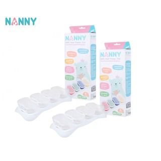 nanny baby food freezer tray ขนาด 4 ออน (จำนวน 2  ชุด) N280