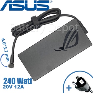 Asus Adapter ของแท้ 240W 20V / 12A หัว Jack ขนาด 6.0*3.7mm สายชาร์จ Asus อะแดปเตอร์ เอซุส