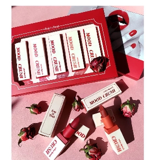 สินค้า 💋Keep in Touch Mood Crush Velvet  Lipstick Set เซ็ตลิปสีสวย 5 สี