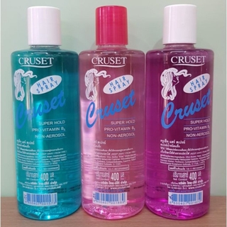 CRUSET HAIR SPRAY ครูเซ็ท แฮร์ สเปรย์ สเปรย์น้ำชิดแข็ง 400มล.