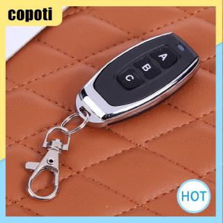 copoti❤433Mhz Smart Wireless 3 Keys Duplicator Copy Remote Control Garage Door Key