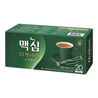 Maxim Decaffeinated Coffee [20 ซอง/236 g.] :: กาแฟสำเร็จรูปสูตรปราศจากคาเฟอีนจากประเทศเกาหลี