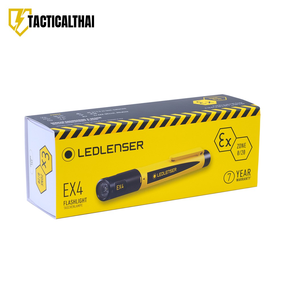 ไฟฉายป้องกันการระเบิด LED LENSER Ex4 ATEX Explosion Proof Zone 0/20 ...