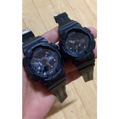 นาฬิกาข้อมือผู้หญิง-นาฬิกา-gshock-babyg-ดำล้วน-จะคู่หรือแยกเดี่ยวก็ได้ครับ