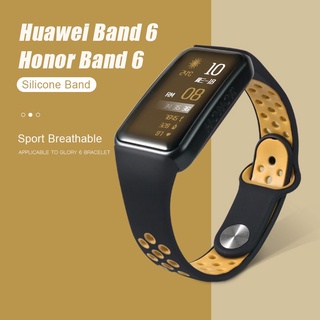 ภาพหน้าปกสินค้าสายนาฬิกาข้อมือซิลิโคนสําหรับ Huawei Band 6 Honor Band 6
 ที่เกี่ยวข้อง