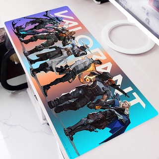 Valorant แผ่นรองเมาส์เล่นเกมขนาดใหญ่ลายการ์ตูนอนิเมะสําหรับคอมพิวเตอร์ img 4