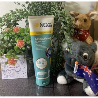 ครีมกันแดด cancer council moisturiser SPF50 ขนาด 110 ml(ผิวหน้า)