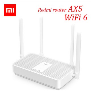NEW! Xiaomi Redmi AX5 Router  WiFi 6 Mesh Gigabit 2.4G/5.0GHz Dual-Band Router Wifi Repeater 4 High Gain Antennas Wider