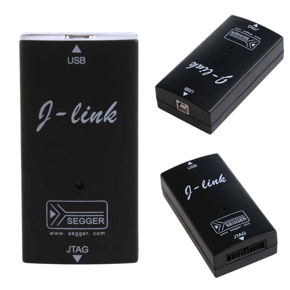 ภาพหน้าปกสินค้าS 1Pc High Speed J-Link JLink V8 USB ARM JTAG Emulator Debugger J-Link
