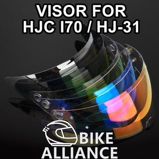 หมวกกันน็อค VISOR REVO ทนทาน สีแดงรุ้ง สําหรับ I70 HJ-31