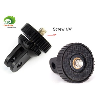 Screw Tripod Mount Adapter converter for GoPro Hero 11/10/9/8/7/6/5/4 Camera Mount GoPro Accessories