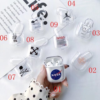 สินค้า เคสหูฟังบลูทูธไร้สาย NASA Kaws AJ ajirpods