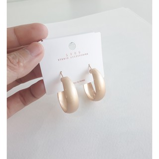 ❤พร้อมส่ง❤ ต่างหูห่วง ต่างหูกลม ตุ้มหูห่วง Hoop Earrings ต่างหูแฟชั่น เครื่องประดับแฟชั่น