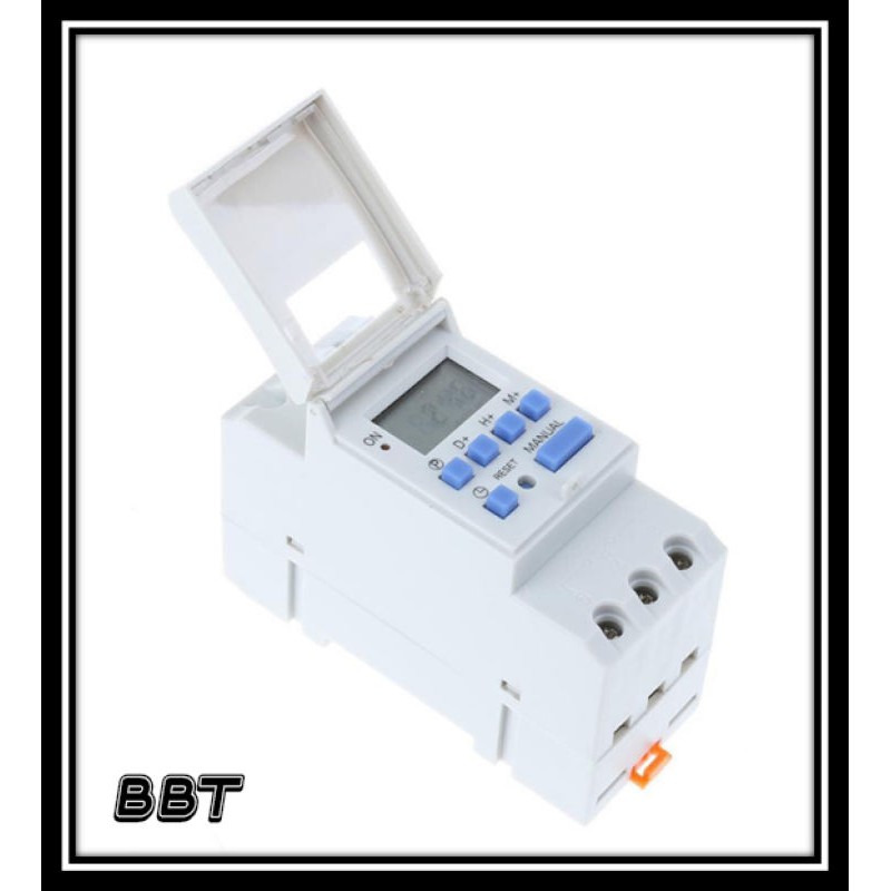 bbt-timer-switch-thc15a-เครื่องตั้งเวลาดิจิตอล-16-โปรแกรมมีให้เลือกตามการใช้งาน-220v-หรือ-24v-หรือ-12v-thc15a