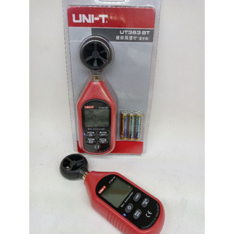 uni-t-ut363bt-mini-anemometter-ส่งบลูธูทข้อมูลผ่าน-app-เรื่องวัดความเร็วลม-0-30m-s-เครื่องวัดอุณหภูมิลม