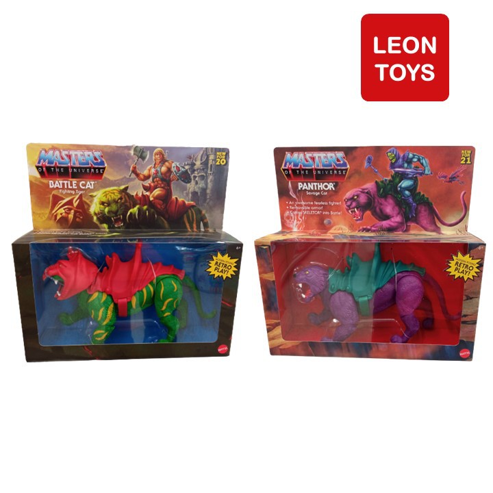 mattel-master-of-the-universe-origins-ฟิกเกอร์-battle-cat-และ-panthor-motu-รุ่น-gnn70