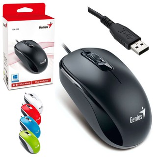 เม้าส์ Mouse Genius รุ่น DX-110 Optical USB
