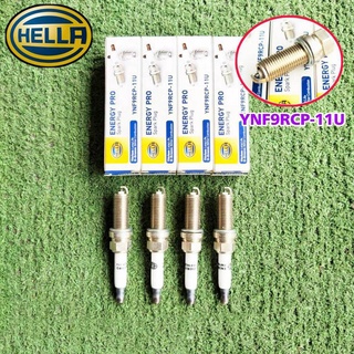 หัวเทียน โปรตรอน เชฟวี่  หัวเทียน YNF9RCP-11U ยี่ห้อ Hella หัวเข็ม ( 1 ชุด 4 หัว ) แจ้งรายละเอียดรุ่นรถมาทางแชทได้เลย