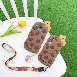 Cartoon bear Vivo Y76 Y72 Y55 5G Y31 Y21 2021 Y21S Y33S Y33T Y50 Y30 Y19 Y17 Y15 2020 Y12 Y11 การ์ตูนหมี เคสมือถือ Phone Case soft shell TPU Cover