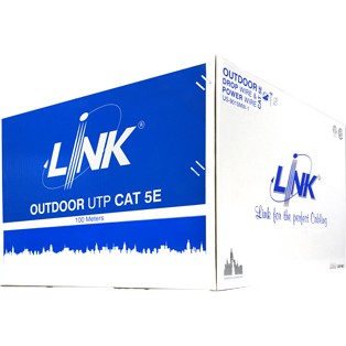 link-สาย-lan-cat5e-outdoor-drop-wire-amp-amp-power-wire-us-9015mw-1-สายแลนภายนอกอาคาร-ยาว-100-เมตร-กล่อง-earth-shop