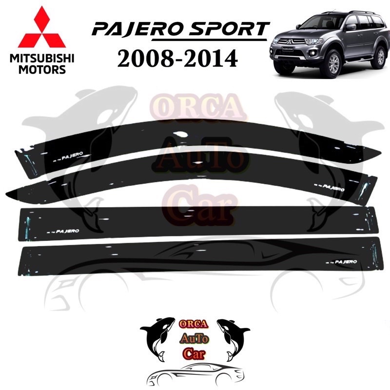 คิ้วกันสาด-ปาเจโร่-เก่า-2008-2014-mitsubishi-pajero