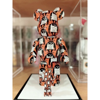 (ของแท้) Be@rbrick 100% &amp; 400% Monkey Sign Brandalism Banksy  (Bearbrick)