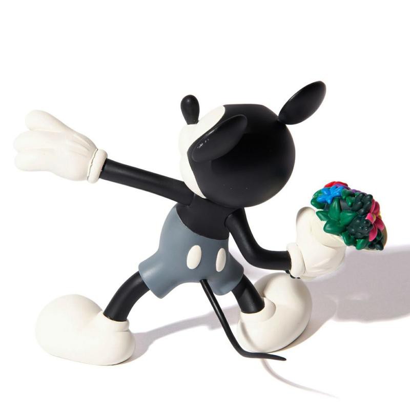 gachabox VCD Throw Mickey Mouse Black White version พร้อมส่ง