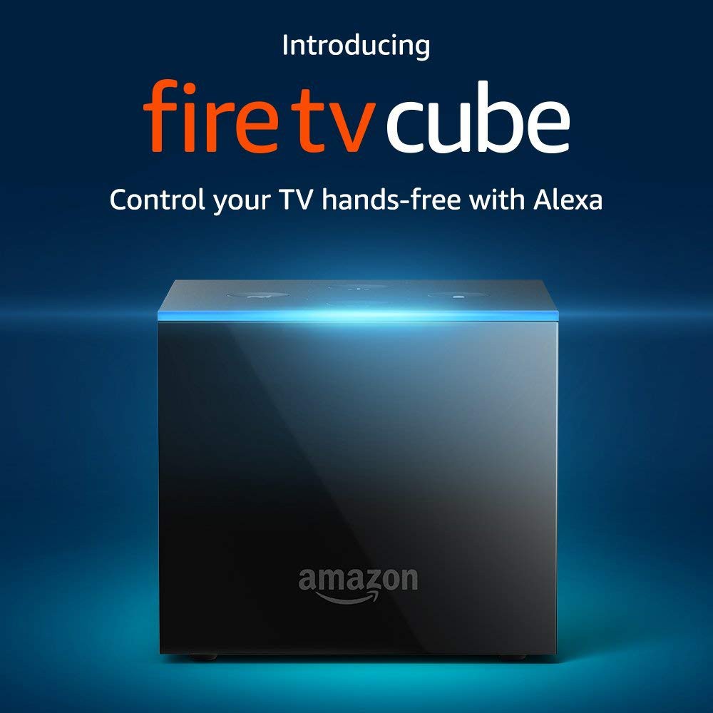 Amazon Fire TV Cube Hands-Free with Alexa and 4K Ultra HD Streaming ...