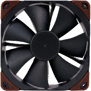 ภาพขนาดย่อของสินค้าNoctua NF-A14 iPPC-3000 PWM, Heavy Duty Cooling Fan, 4-Pin, 3000 RPM (140mm, Black)